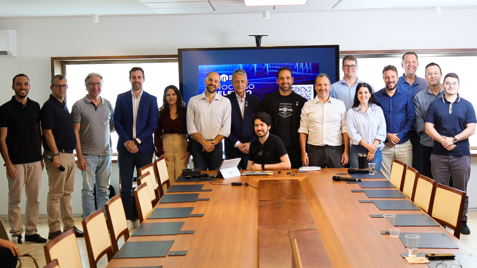 Encontro de alunos e professores da PGEA